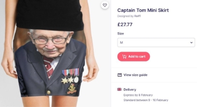 Captain Tom Miniskirt (F)